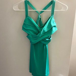 Lululemon Sz 6 Green Tank